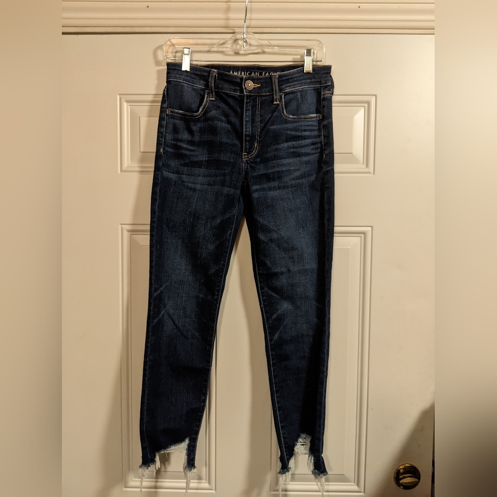American Eagle high-rise jegging crop women's size 6 regular